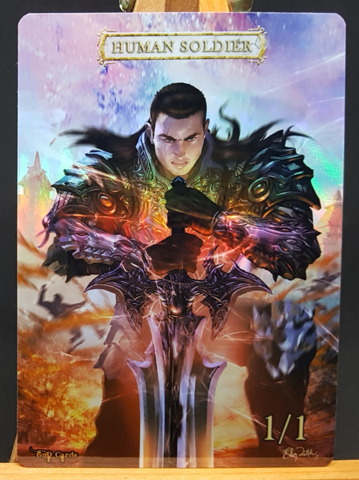 Foil Human Soldier #3